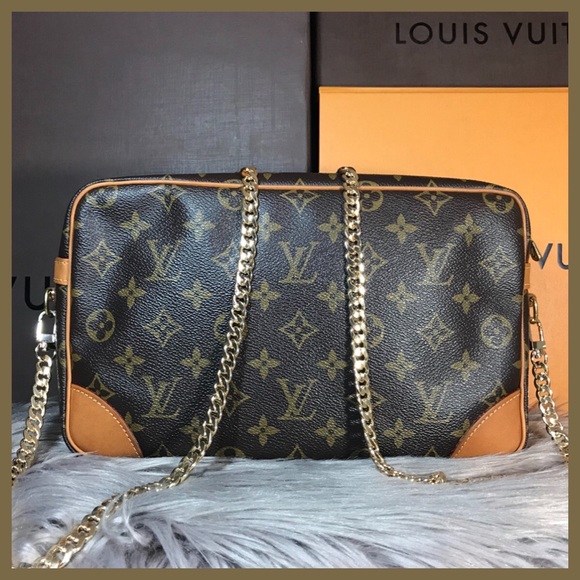 ❌Sold!Authentic Louis Vuitton Compiegne Clutch 28 - Picture 3 of 13